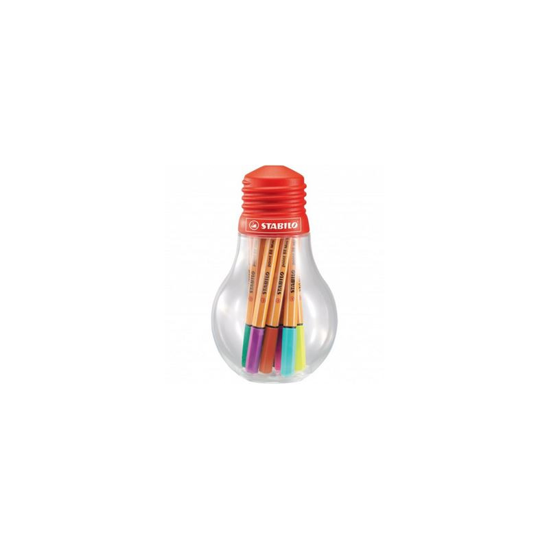 Penne Stabilo point 88 mini 12pz Colorful ideas