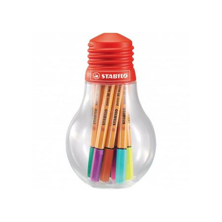 Penne Stabilo point 88 mini 12pz Colorful ideas
