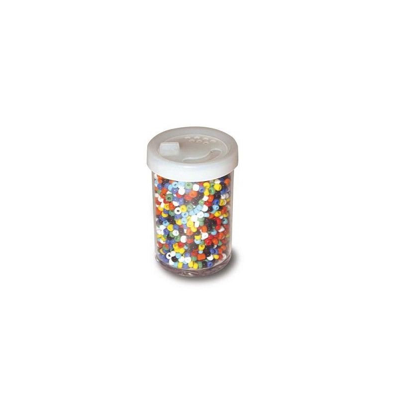 Perline in vetro 25ml. assortiti