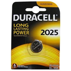 Pile a bottone Duracell CR2025