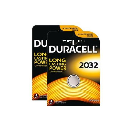 Pile a bottone Duracell CR2032 2pz