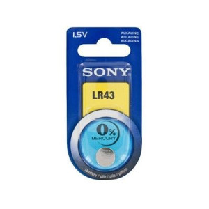 Pile a bottone LR43 sony