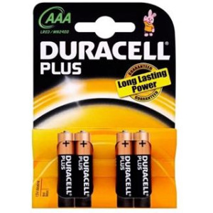 Pile ministilo AAA Duracell Plus 4pz offerta