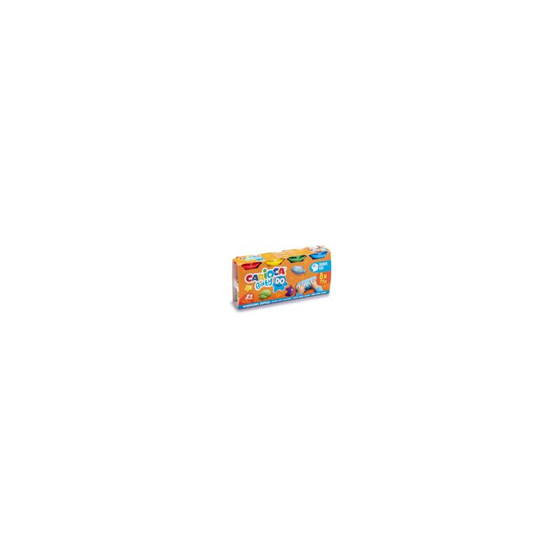 Plastilina Baby dough 8x75gr Carioca