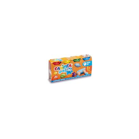 Plastilina Baby dough 8x75gr Carioca