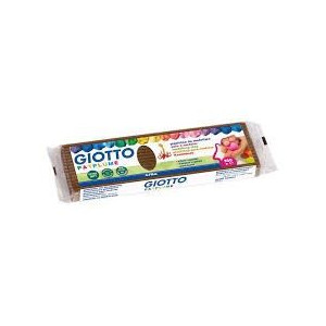 Plastilina giotto patplume Marrone 350gr