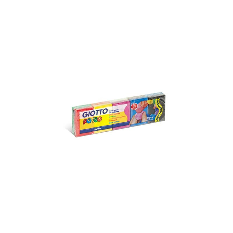 Plastilina giotto pongo assortito da 500gr