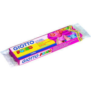 Plastilina giotto pongo magenta da 450gr