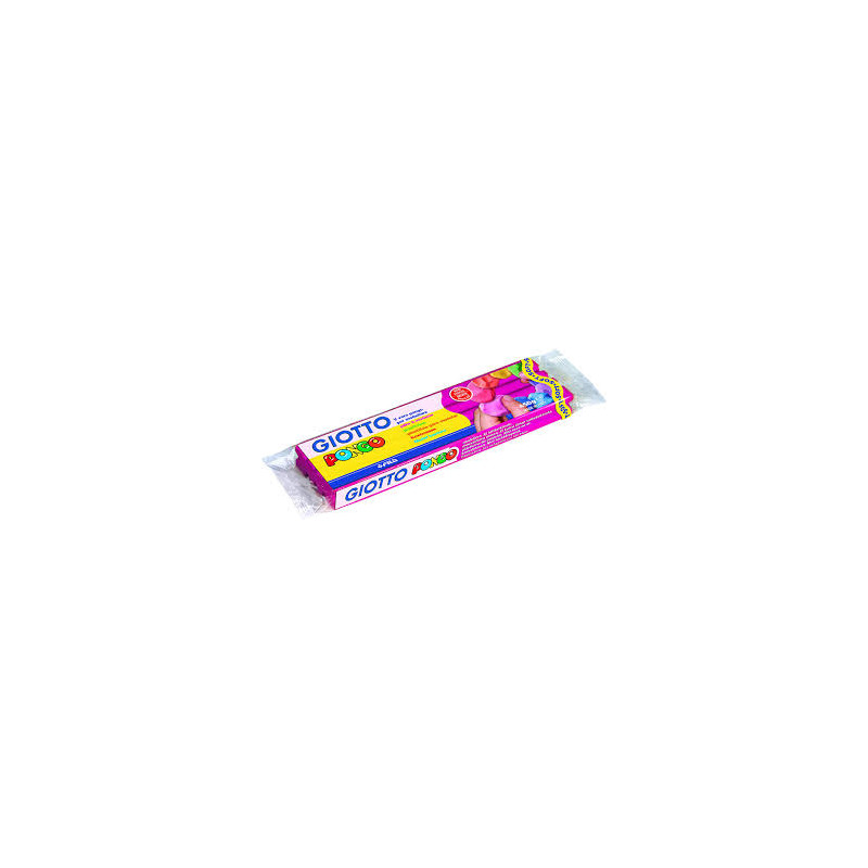 Plastilina giotto pongo magenta da 450gr
