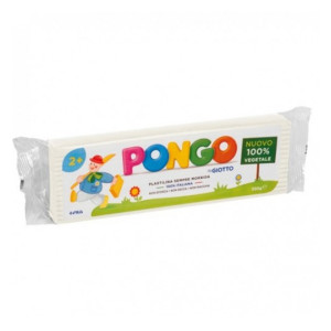 Plastilina giotto pongo VEGETALE bianco da 350gr