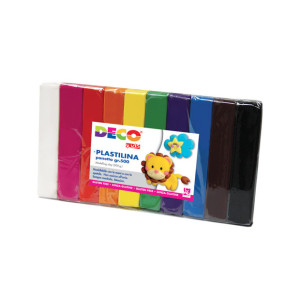 Plastilina in panetto assortita 500gr