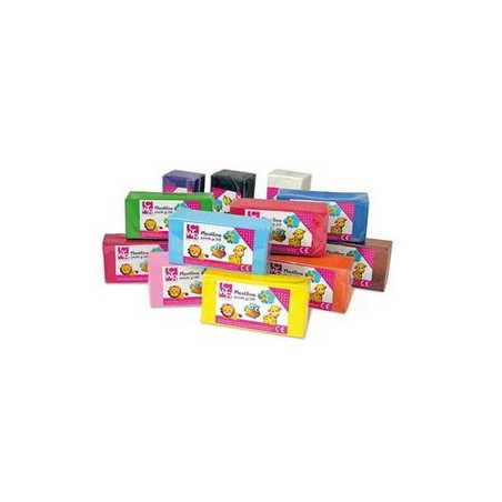 Plastilina in panetto Bianco 500gr