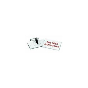 Porta badge rigido 60X30mm