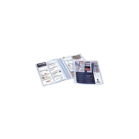 Porta biglietti da visita formato A4 10 tasche x10fg