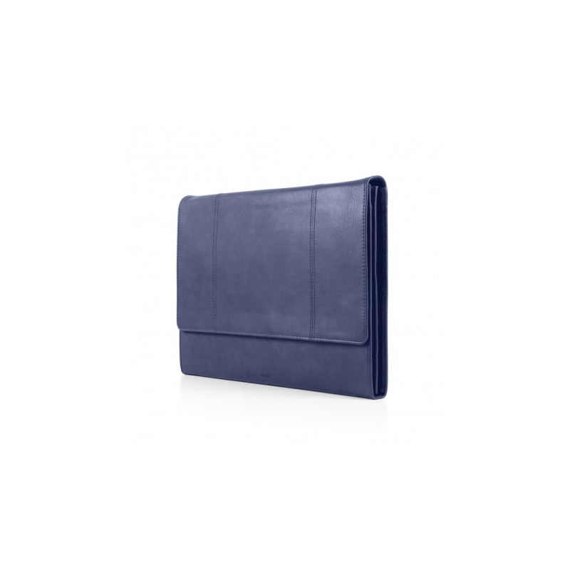 Porta blocco Sottobraccio con zip in ecopelle vari colori