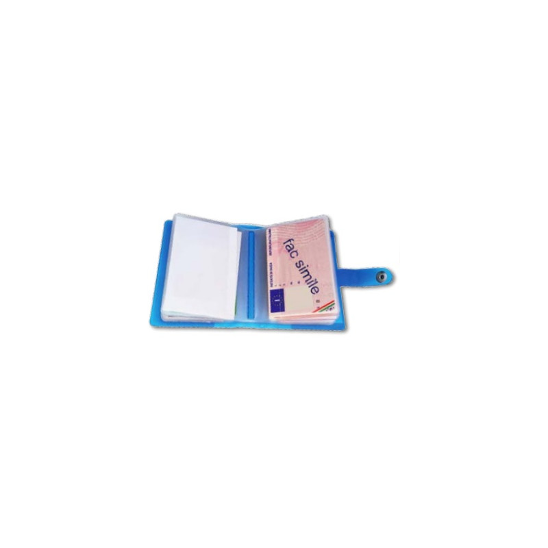 Porta card / tessere 24 tasche a libro