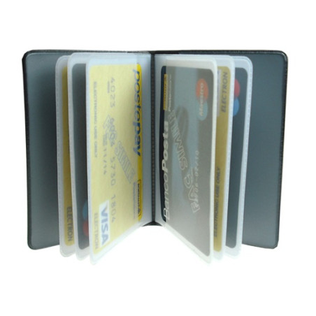 PORTA CARD LIBRO 24PZ SKIN