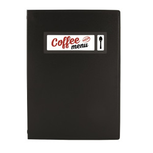 Porta Menù A4 personalizzabile 6 tasche