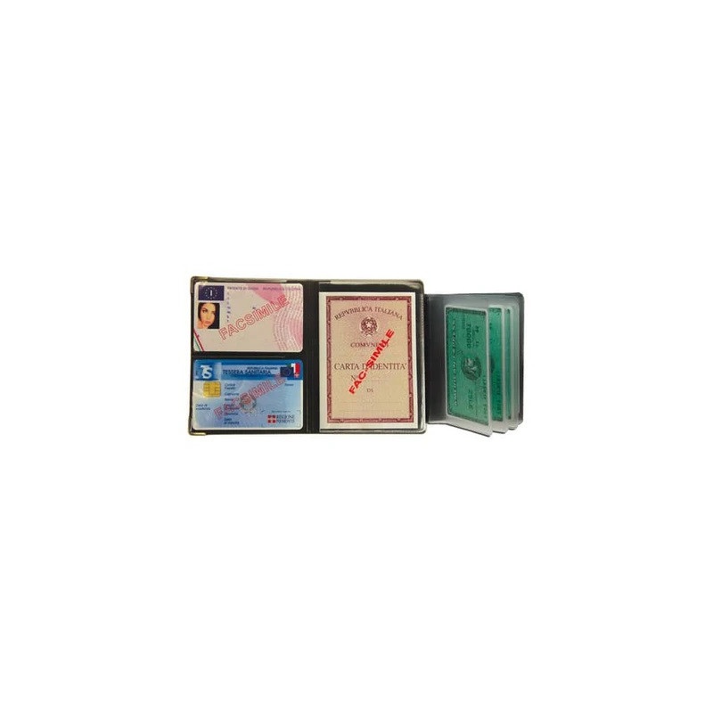 Portadocumenti multiplo multicard special similpelle
