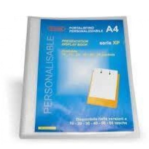 Portalistino A4 30ff personalizzabili neutro o colorato