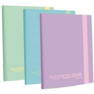 Portalistino A4 30fg PPL Orna colore pastello
