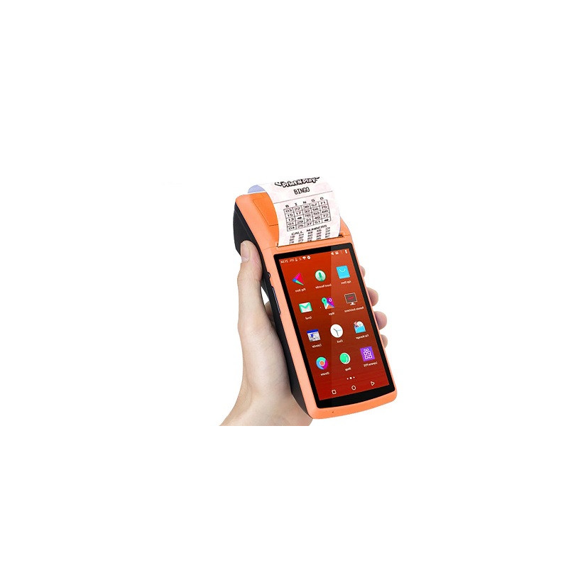 Pos Android portatile con stampante termica Bluetooth 3G WiFi - Implementabile funzionalità Registratore di cassa