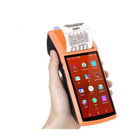 Pos Android portatile con stampante termica Bluetooth 3G WiFi - Implementabile funzionalità Registratore di cassa