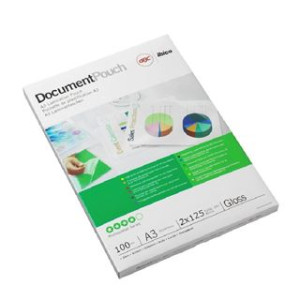 Pouches per plastificare A3 125mcx2 100pz. GBC