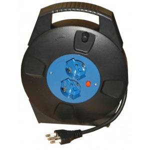 Prolunga elettrica con avvolgicavo 15mt