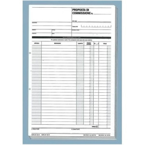Proposta di Commissione 3c A4 offerta