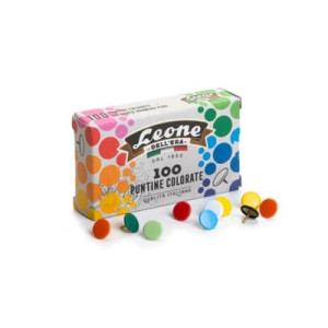 Punesse colorate miste 50pz