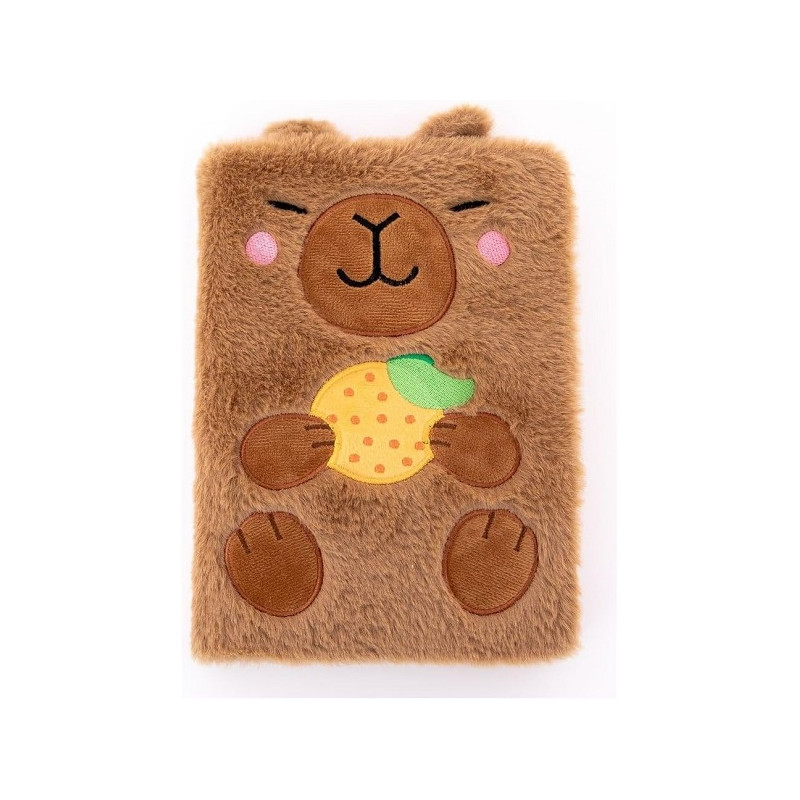 QUADERNO A5 PELUCHE - CAPIBARA