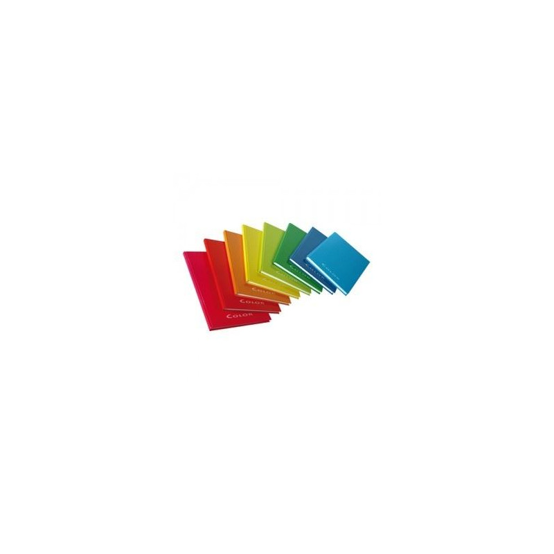 Quaderno cartonato monocolore 64fg / 128pg - rigo 5mm