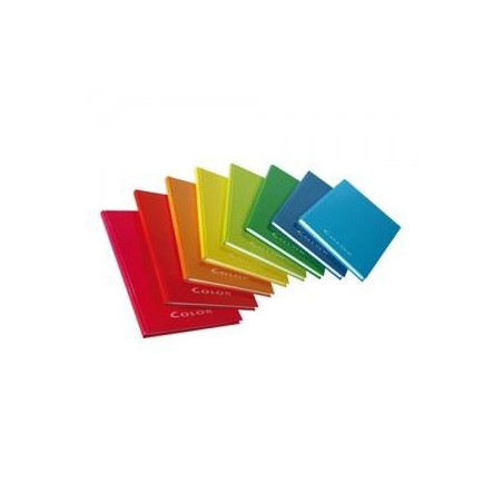 Quaderno cartonato monocolore 64fg / 128pg - rigo 5mm