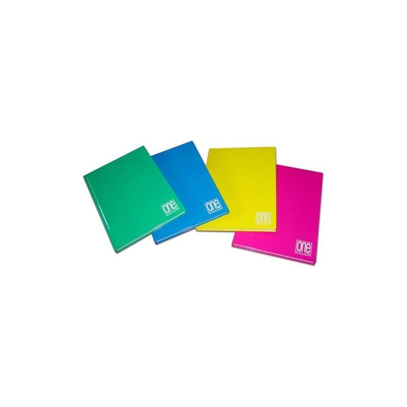 Quaderno cartonato ONE COLOR 72ff 1rigo