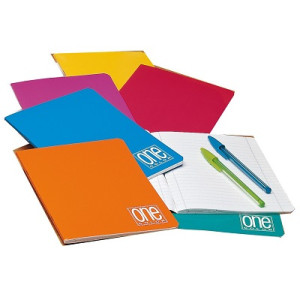 Quaderno One Color 20fg / 40pg - rigo 5mm