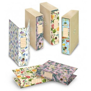 Raccoglitore con custodia con anelli flower Pigna