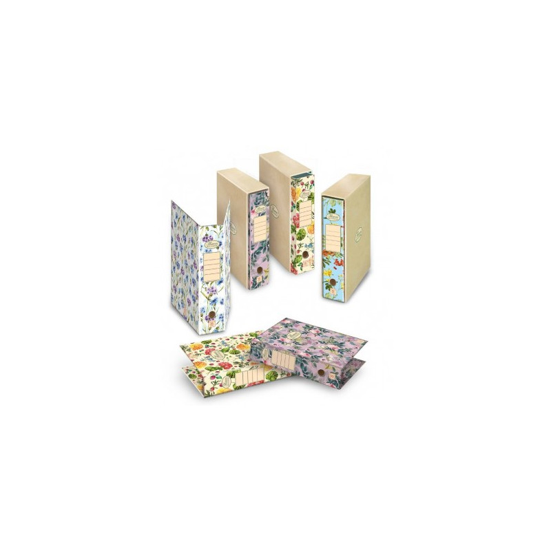Raccoglitore con custodia con anelli flower Pigna