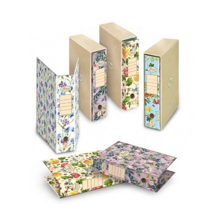 Raccoglitore con custodia con anelli flower Pigna