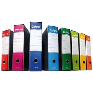 Raccoglitore per fatture OXFORD G85 D.SO 8 PROT. azzurro