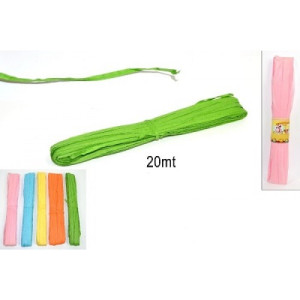 Raffia colorata 20mt / spago colorato 30mt