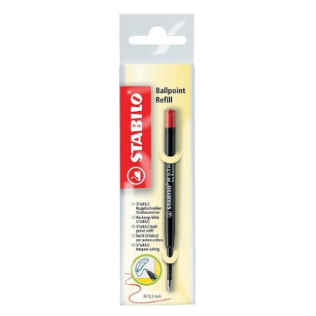 Refill Ballpoint Stabilo rosso