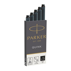 Refill Cartucce stylo Parker NERO 5pz