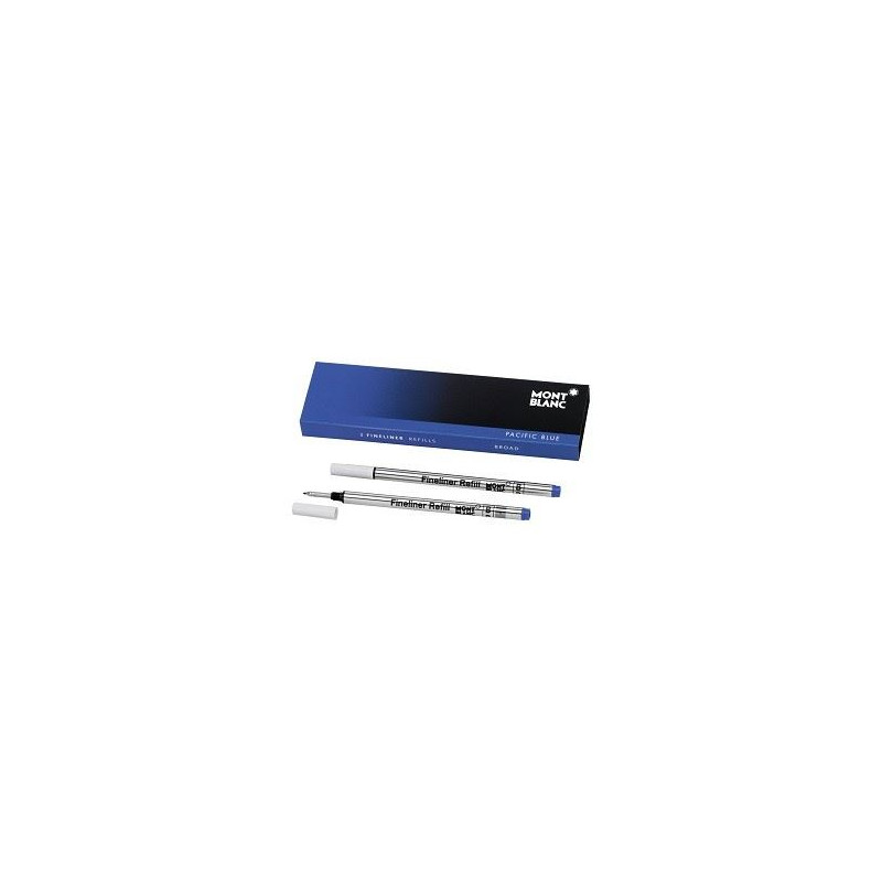 Refill MontBlanc Fineliner blu 2pz