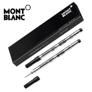 Refill MontBlanc roller nero F 2pz