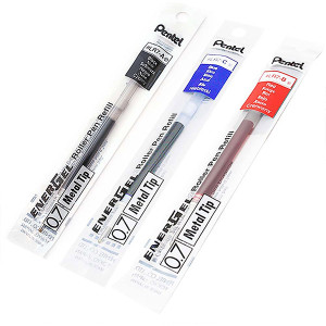 Refill Pentel energel blu klick 1mm