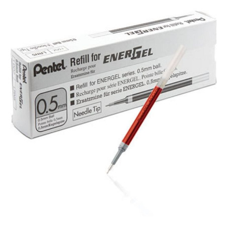 Refill Pentel energel rosso klick 0,5