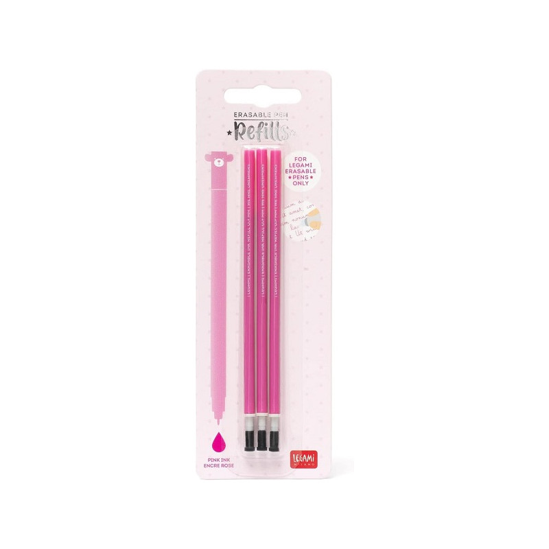 Refill per Penna Gel Cancellabile - Erasable Pen Legami rosa