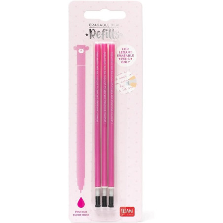 Refill per Penna Gel Cancellabile - Erasable Pen Legami rosa