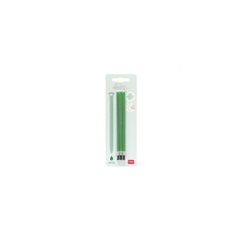 Refill per Penna Gel Cancellabile - Erasable Pen Legami verde